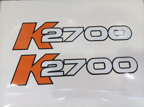 Adhesivos Camión Para Kia K2700 De Puerta 2 Unidades
