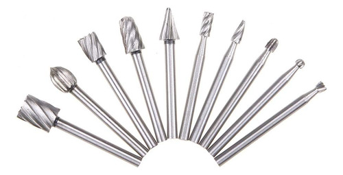 Parts Drill Bit Set 10 Pcs Hss Herramienta Hardware