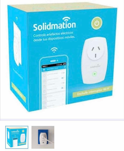 Imagen 1 de 2 de Casa Inteligente - Interruptor Wifi Domótica Solidmation