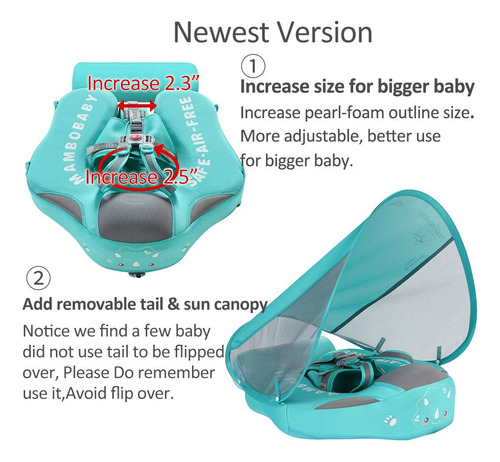Entrenador De Natación Inteligente Baby Float V Convey Mambo