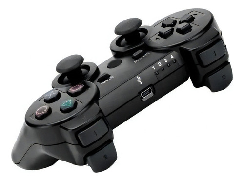 Controle Compatível Para Ps3 Playstation 3 Sem Fio Wireless Preto