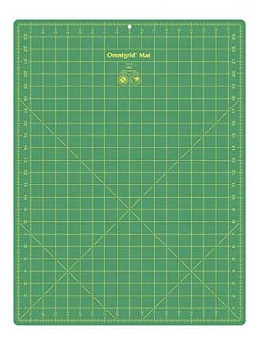 Omnigrid 24wg Gridded Mat, 18 X 24-inch,green