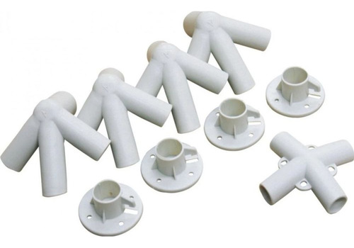 Kit 4 Paredes Para Tenda + 9 Conectores Reposição 3m X 3m
