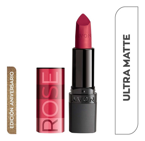 Avon Labial En Barra Ultra Matte Rose Edición Especial