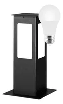 Comprar Farola Led Marca Sendero Metalico 40cm Ferrolux + Foco Led