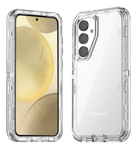 Forro Estuche 360 / 4 Capas Defender Clear Samsung S24 Plus