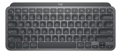 Teclado Logitech Mx Keys Mini Inalámbrico Iluminado Grafito