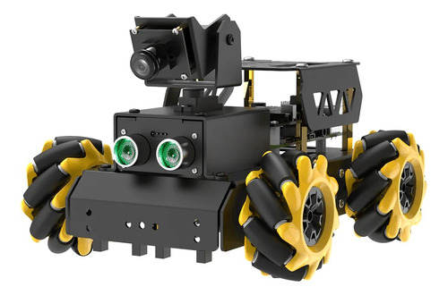 Lewansoul Raspberry Pi Ai Vision Robot Car Kit Omnidireccion