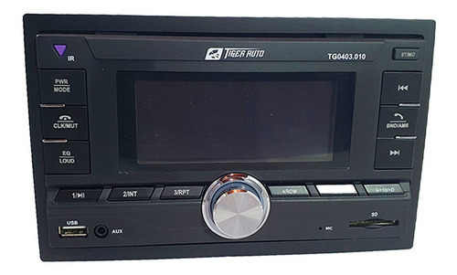 Rádio Mp3 Player 2 Din Tiger Auto Com Bluetooth 4x45w