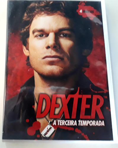 Dvd Dexter - A Terceira Temporada (4 Discos) (Usado)