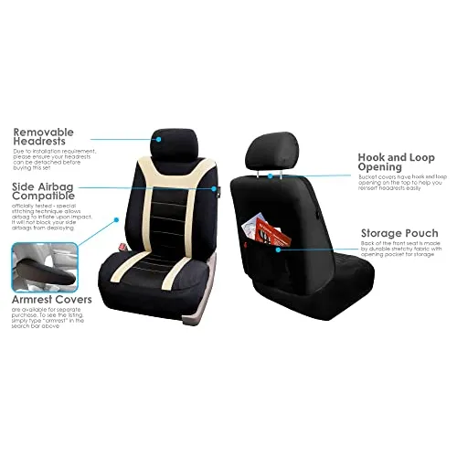 Juego Completo De Fundas De Asiento Deportivas De Fh Group C