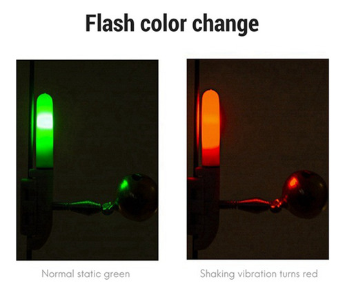 6 Luces De Alarma Para Cañas De Pescar, Barra Luminosa, Pisc