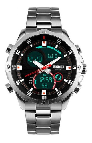 Reloj Skmei 1146 Doble Horario Cronometro Fecha