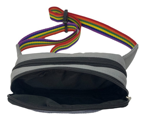 Imagem 4 de 5 de Pochete Grande Lgbt Com 2 Bolsos | Linha Pride Lgbtqia+