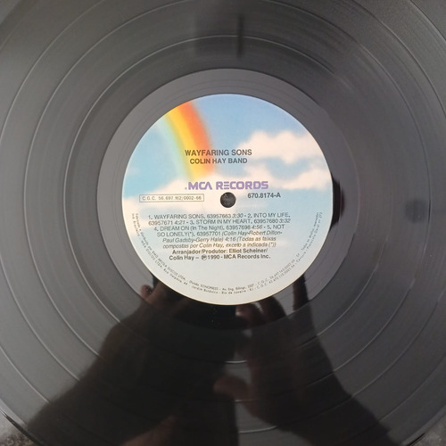 Lp / Disco De Vinil - Colin Hay Band - Wayfaring Sons (Usado)