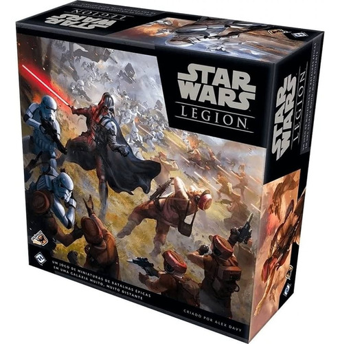 Jogo De Tabuleiro Star Wars Legion Português Novo Galapagos 