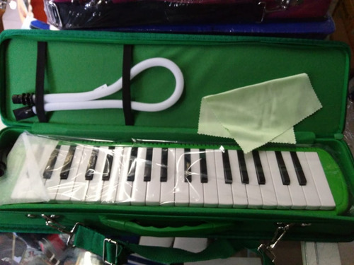 Melodica 37 Teclas Verde Extreme Exml009 Confirma Existen )