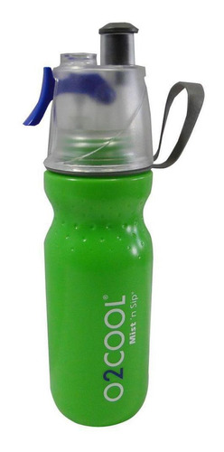 Garrafa De Agua Borrifador Total Hidro Ice O2cool 3198 Verde