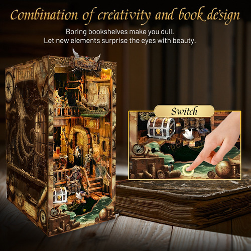 Joincon Kit Rincón Sujeta Libros Puzzle New World Book Nook