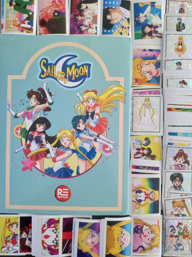 Sticker Album Sailor Moon R Colección Completa