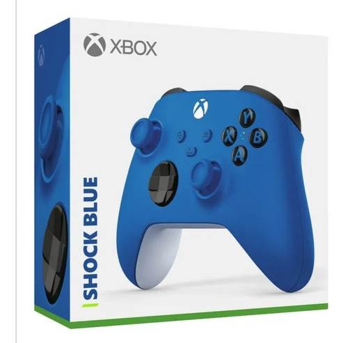 Control Xbox Serie S / X Azul Nueva Generación + 2 Grips 