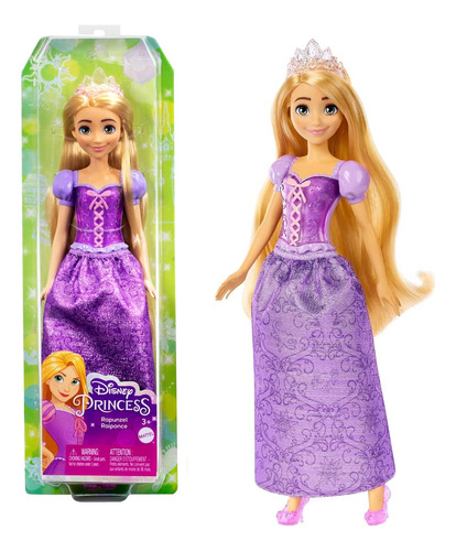 Muñeca Disney Princesas Rapunzel - Original Mattel