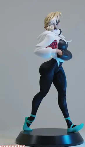Gwen Stacy Mulher Aranha Spiderwoman Spiderman (sem Pintura