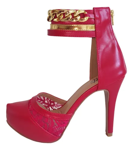 Mercado livre best sale scarpin salto grosso
