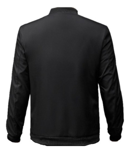 Chaqueta Blazer De Algodón Con Cuello Alto Casual Para H [s]