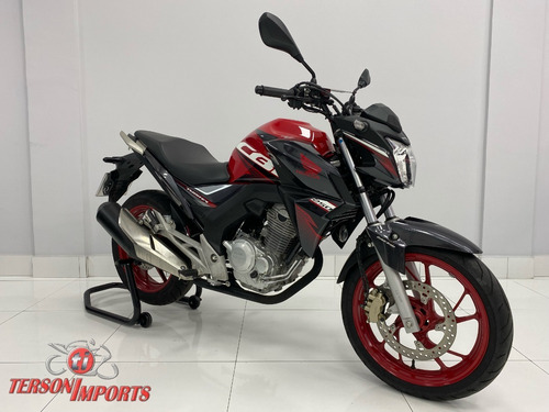 Imagem 7 de 9 de Honda Twister 250f Cbs 2020 Vermelha