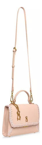 Bolsa Para Mujer Satchel Barclay Color Rosa Claro Steve Madden