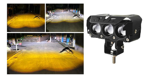 Focos Led Para Motocicleta, Vainas De Luz Led, Foco Auxiliar