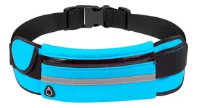 Riñonera Running Deportes Celular Impermeable Porta Botella