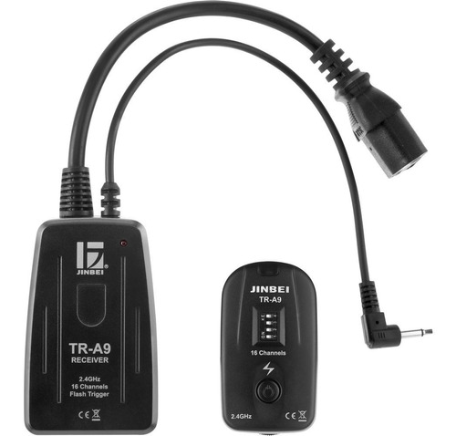 Disparador + Receptor Flash Estudio Jinbei Tr-a9 Universal