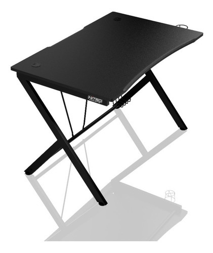 Escritorio Gamer Nitro Concepts - D12 - Negro