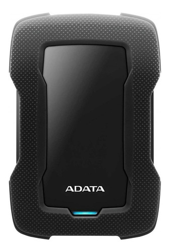 Imagen 1 de 8 de Disco duro externo Adata AHD330-1TU31 1TB negro