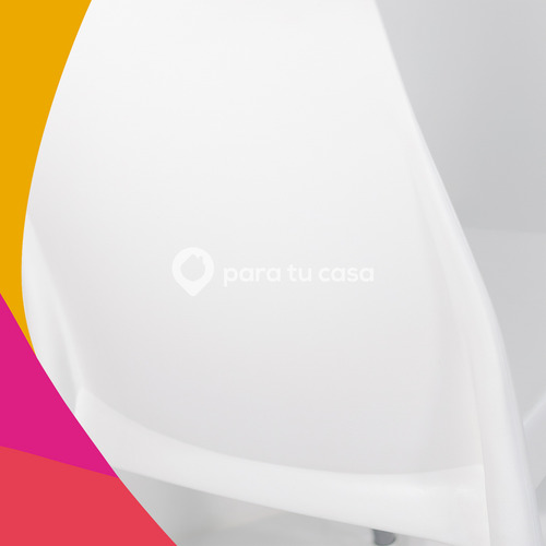 Silla Plástica X 6 Apilables Reforzadas Galana Malba Quality