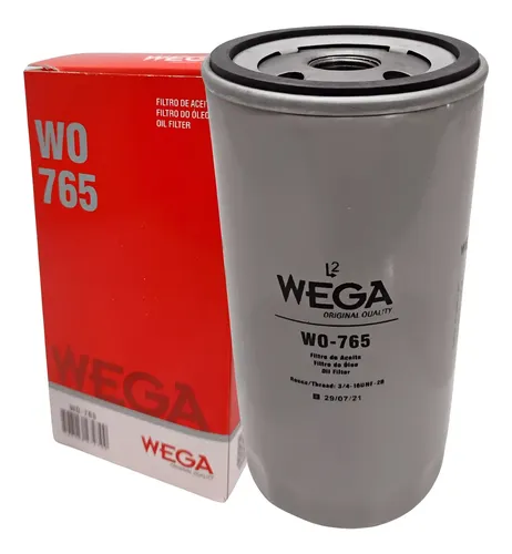 Filtro Do Óleo Wo 765 Wega Conversão Lb408 / Psl408 / W723/3