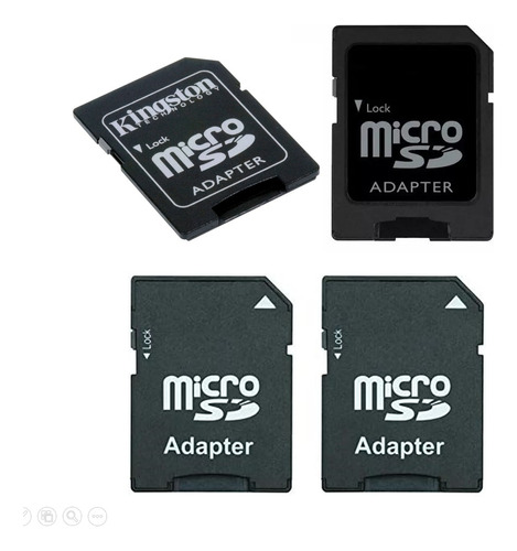 Adaptadores Memoria Micro Sd A Sd Recibe 4 Undad Por Compra