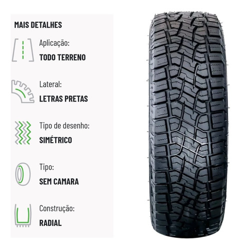 Pneu Aro 15 Remold 175/65r15 Modelo Scorpion Atr Vipal