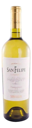 Vino San Felipe Roble Chardonnay 750ml By Rutini Wines Rutini Wines San Felipe Varietales - Blanco - Chardonnay - 2019 - Unidad - 1