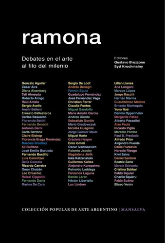 Ramona Debates En El Arte Al Filo Del Milenio Mansalva