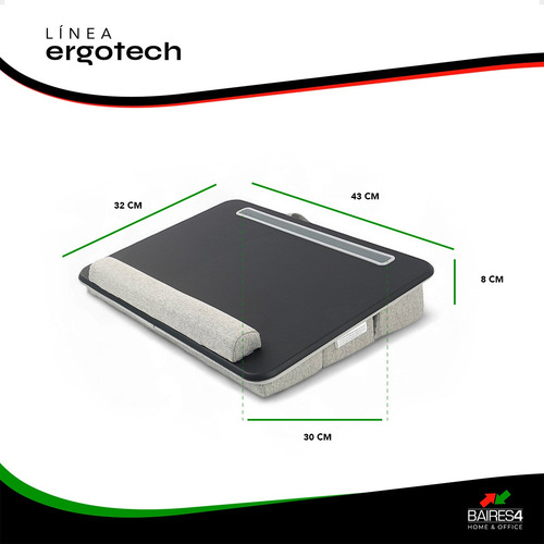 Mesa Notebook Base Soporte Laptop Tablet Premium Baires4