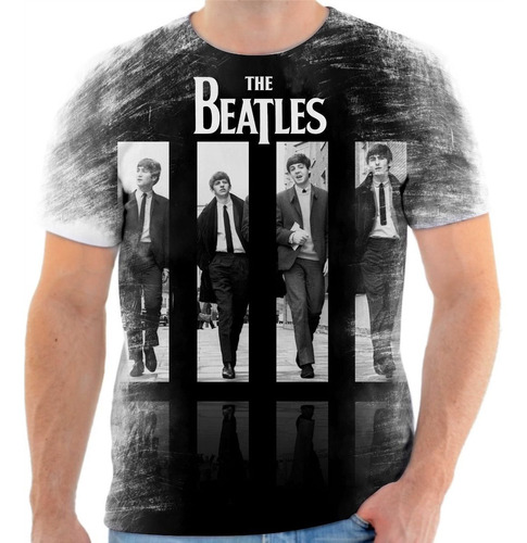 Camisa Camiseta The Beatles Rock Band.