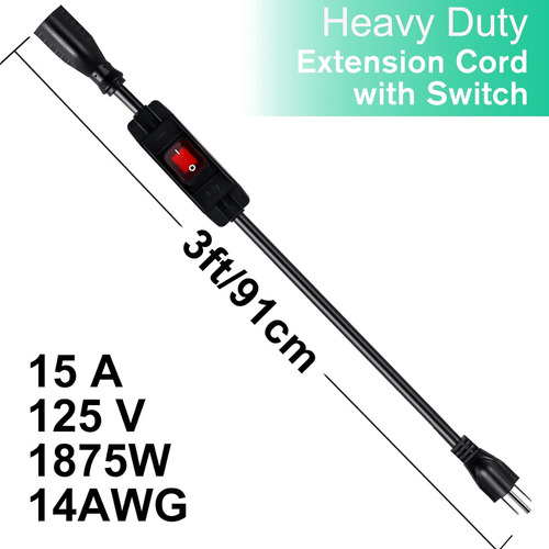 Cable De Extensión Con Interruptor De Encendido/apagado Impe