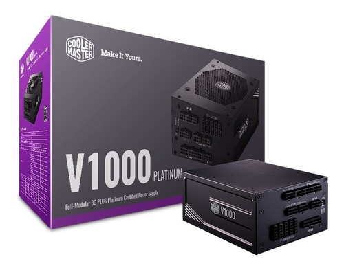 Fuente De Poder Cooler Master V 1000w 80 Plus Platinum