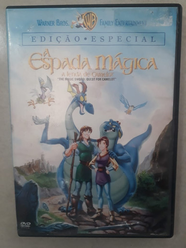 Dvd A Espada Magica Camelot - Original 