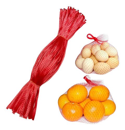 Bolsas Reutilizables De Malla Para Almacenar Ajo Y Cebolla R