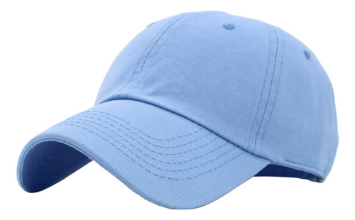 Kb-low Sky Classic Cotton Dad Hat Gorra Plana Ajustable. Per