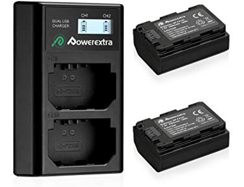 Powerextra - Bateria De Repuesto Para Sony Np-fz100 Y Carga